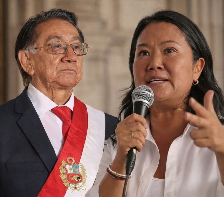 Keiko advierte que "frenará" gobierno de Balcázar