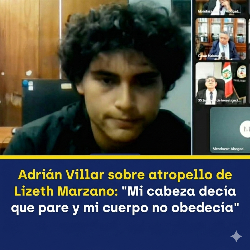 Adrián Villar comparece ante el juez: "Mi cabeza decía que pare y mi cuerpo no obedecía"