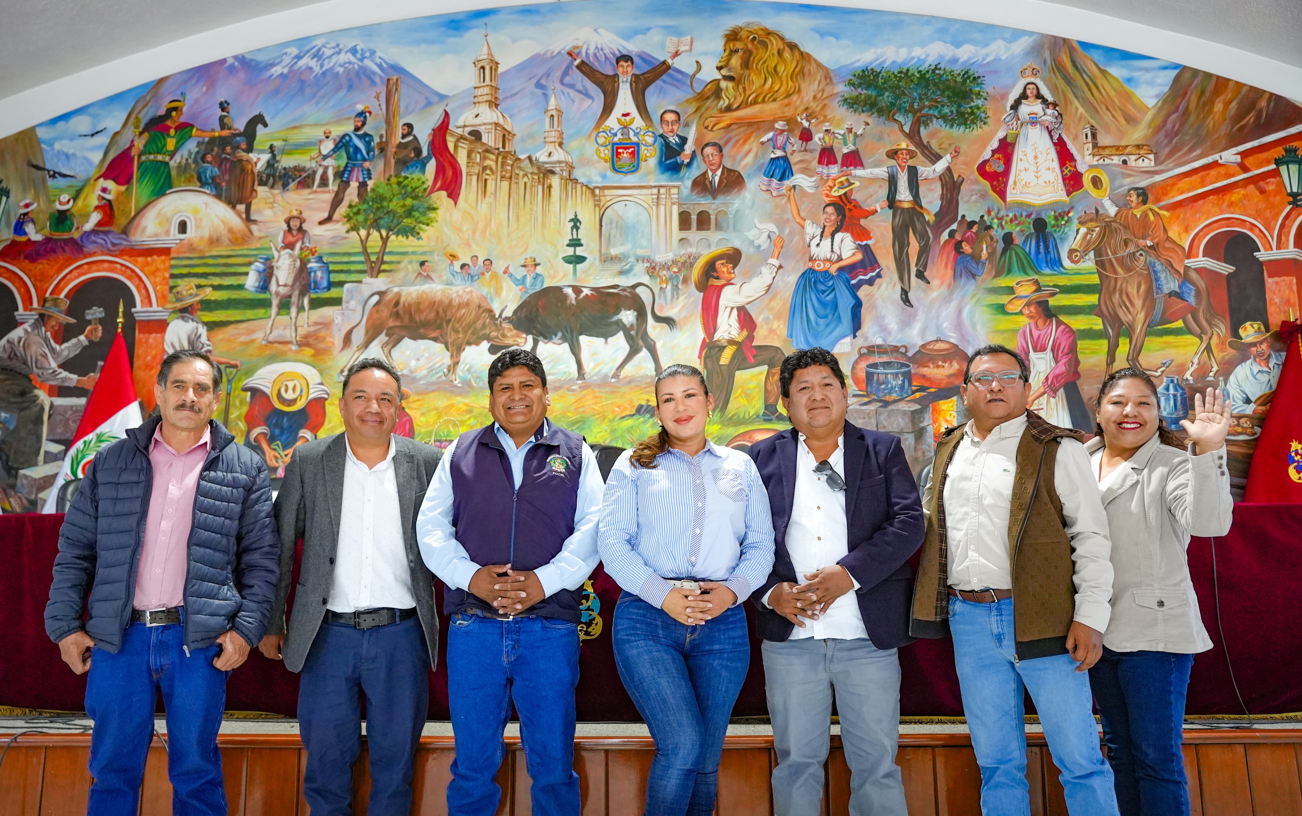 Alcaldesa de Arequipa dio a conocer las realizadas en su primer mes de gestión.