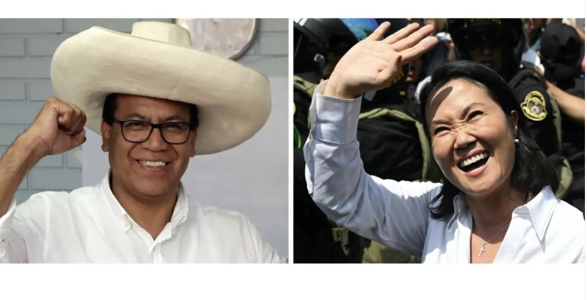 Keiko Fujimori toma la delantera en el conteo oficial con solo 651 votos de ventaja sobre Roberto Sánchez